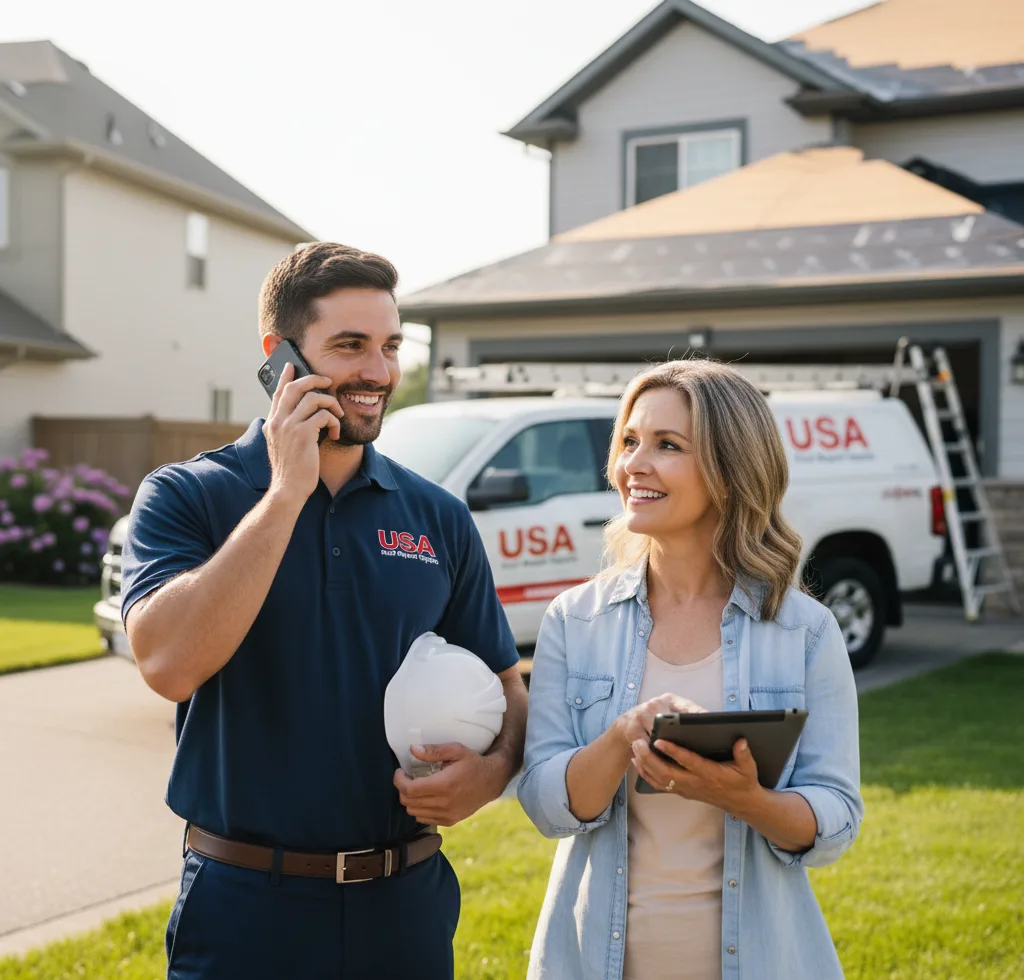 USA Roof Repair Experts customer support in Vancouver